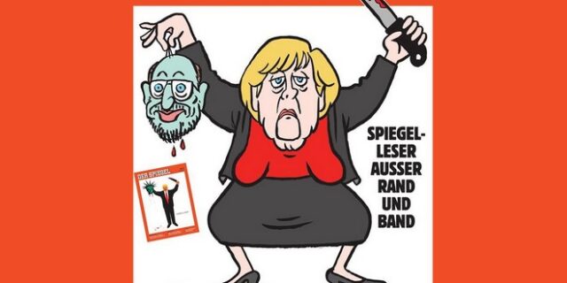 Charlie Hebdo: Η Μέρκελ Τζιχαντίστρια, αποκεφαλίζει τον Σουλτς