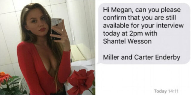 H Megan πήγε σε συνέντευξη για δουλειά και την απέρριψαν με ένα Emoji