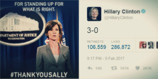 Κλίντον σε Τραμπ: 3-0