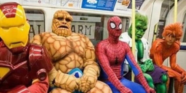 Φωτογραφίες: Οι πιο περίεργοι επιβάτες που θα συναντήσεις στο μετρό