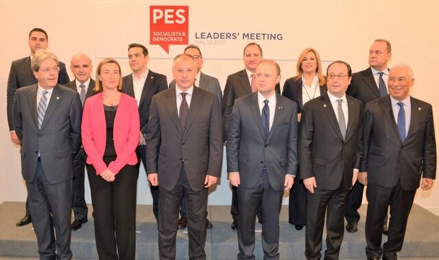 Η Γεννηματά καλεί τους Ευρωπαίους σοσιαλιστές να σταθούν απέναντι στο Σόιμπλε