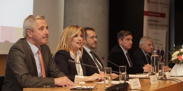 Γεννηματά κατά ΔΝΤ, ‘δήθεν μεταρρυθμιστών’ και ΧΑ