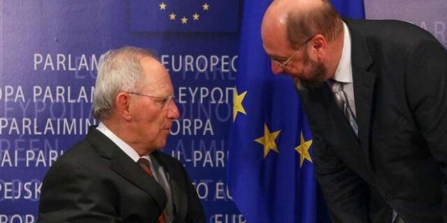 Σόιμπλε: Ο Σουλτς είναι ο Γερμανός Τραμπ