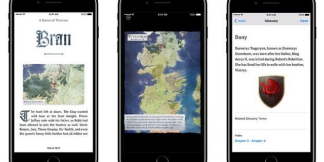 Tι ιδιαίτερο έχουν οι νέες εκδόσεις του ‘A Song of Ice and Fire’ στο iBooks;