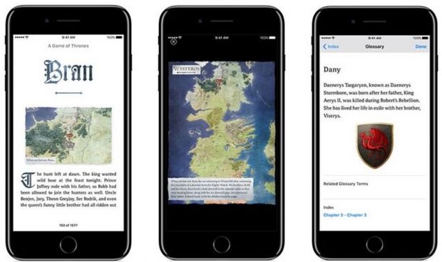 Tι ιδιαίτερο έχουν οι νέες εκδόσεις του ‘A Song of Ice and Fire’ στο iBooks;