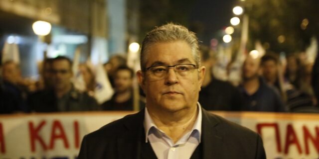 Κουτσούμπας: Βλέπουμε ένα σκηνοθετημένο σήριαλ κυβερνητικής προπαγάνδας