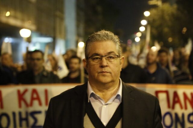 Κουτσούμπας: Βλέπουμε ένα σκηνοθετημένο σήριαλ κυβερνητικής προπαγάνδας