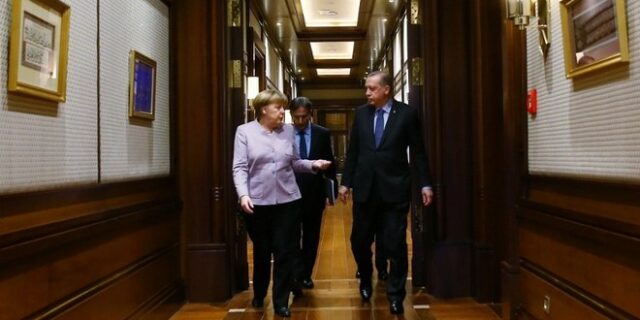 Αιγαίο, Συρία και Ιράκ στις συνομιλίες Μέρκελ – Ερντογάν