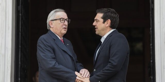 Τηλεφωνική επικοινωνία Τσίπρα-Γιούνκερ