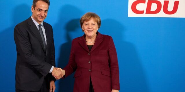 Ο Μητσοτάκης στο Βερολίνο: Μεταρρυθμίσεις και εκλογές η λύση