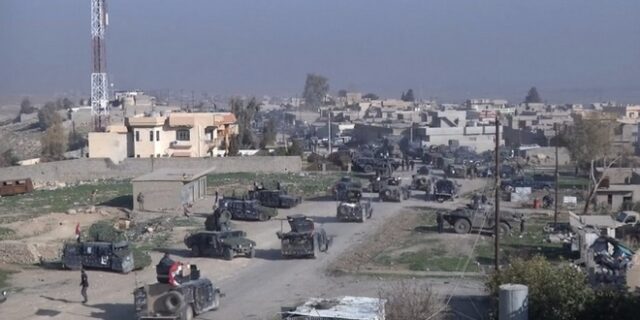 Ο ιρακινός στρατός μπήκε στο αεροδρόμιο της Μοσούλης