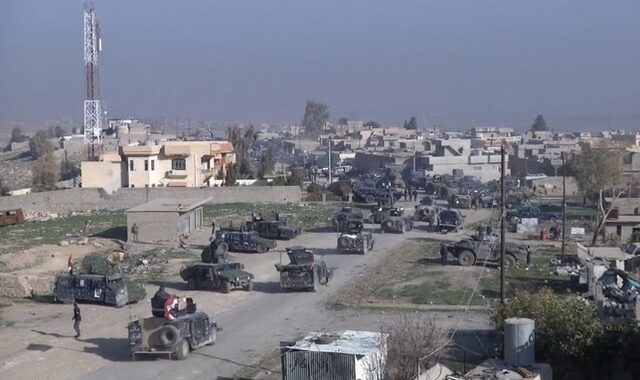 Ο ιρακινός στρατός μπήκε στο αεροδρόμιο της Μοσούλης