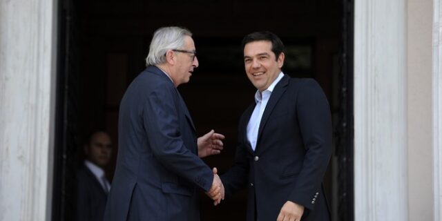 Αισιόδοξος για τη διαπραγμάτευση δήλωσε ο Γιούνκερ στον Τσίπρα