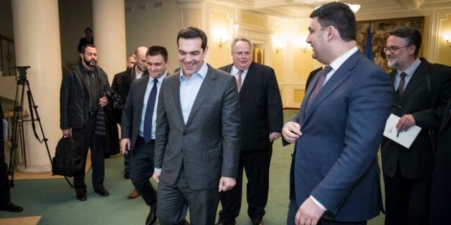 Τσίπρας: Να εφαρμοστεί η συμφωνία του Μινσκ για ειρήνη στην Ουκρανία