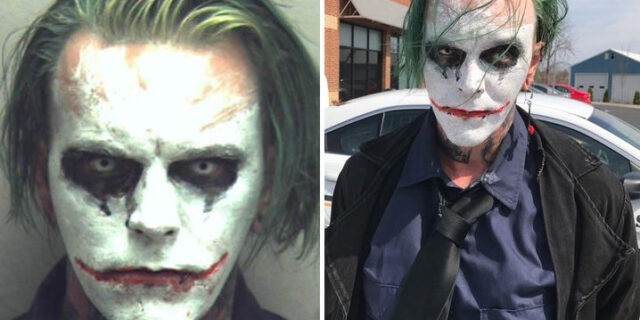 Τον συνέλαβαν γιατί κυκλοφορούσε ντυμένος Τζόκερ