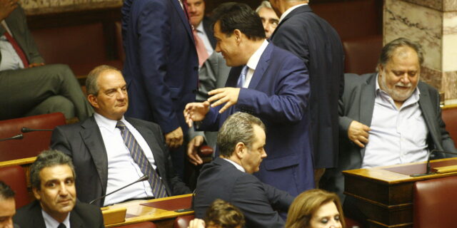 Συνάντηση Καραμανλή με Γεωργιάδη