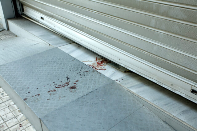 Βίντεο λίγο μετά τη δολοφονία στο πρακτορείο του ΟΠΑΠ στο Μοσχάτο