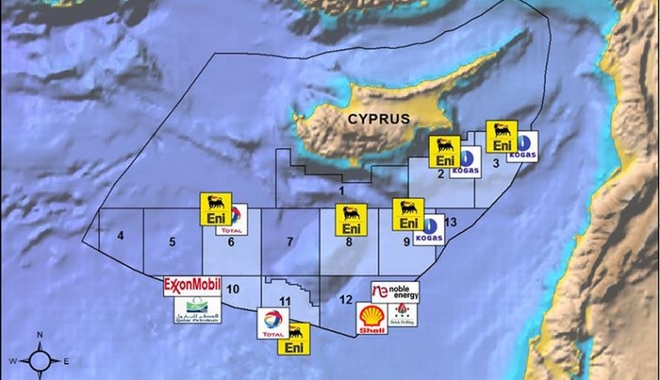 Ολοκληρώθηκαν οι διαπραγματεύσεις για αδειοδότηση τριών τεμαχίων στην ΑΟΖ Κύπρου