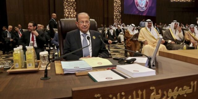 Όταν έπεσε ο πρόεδρος του Λιβάνου, σείστηκαν τα social media