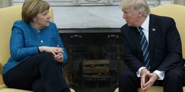 Στον Λευκό Οίκο η Μέρκελ