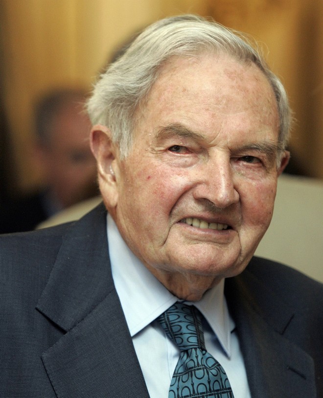 Πέθανε σε ηλικία 101 ετών ο δισεκατομμυριούχος Ντέιβιντ Ροκφέλερ
