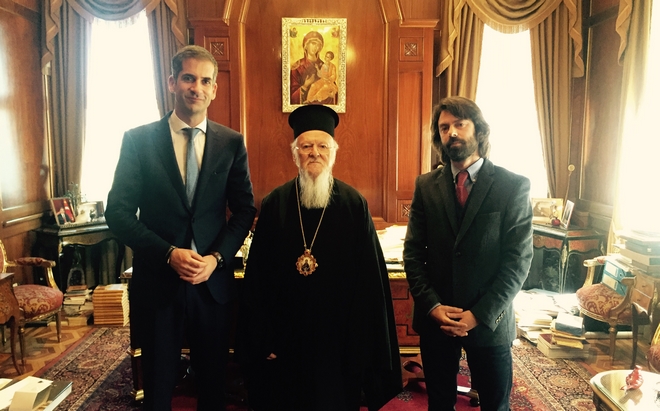 Στον Οικουμενικό Πατριάρχη Βαρθολομαίο ο Μπακογιάννης