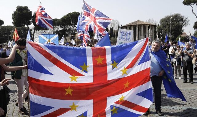 Πορεία ενάντια στο Brexit στο Λονδίνο