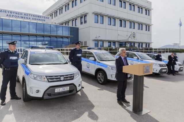 Δωρεά στην ΕΛΑΣ περιπολικά και αλεξίσφαιρα από το αεροδρόμιο ‘Ελ. Βενιζέλος’