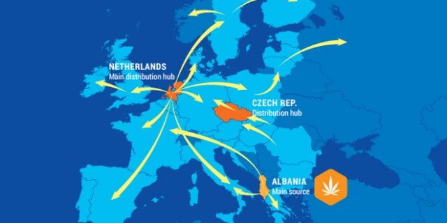 Χάρτες: Ο δρόμος της κοκαΐνης προς την ΕΕ και τα νέα ναρκωτικά