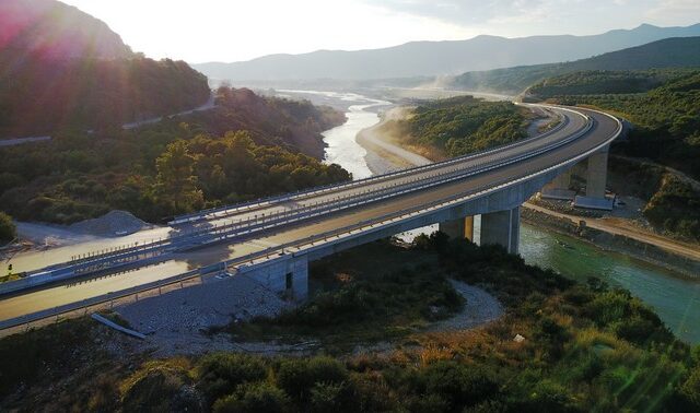Ιόνια Οδός: Τέλος Μαρτίου παραδίδεται στην κυκλοφορία