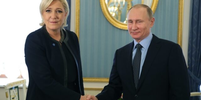 Πούτιν σε Λεπέν: Δεν επιθυμούμε να επηρεάσουμε το εκλογικό αποτέλεσμα στη Γαλλία
