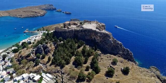 Πτήση πάνω από την πατρίδα του Κολοσσού της Ρόδου
