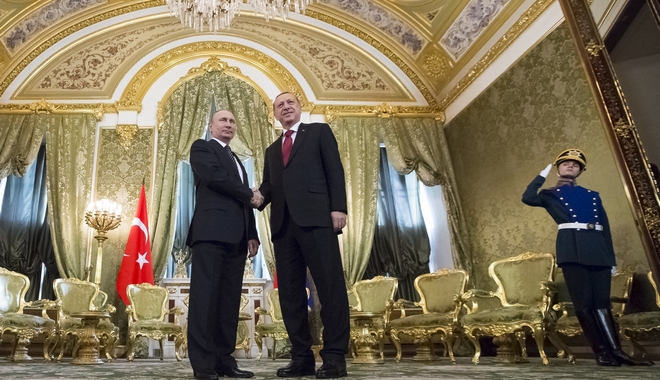 Συμφωνία Ερντογάν – Πούτιν σε άμυνα και ενέργεια