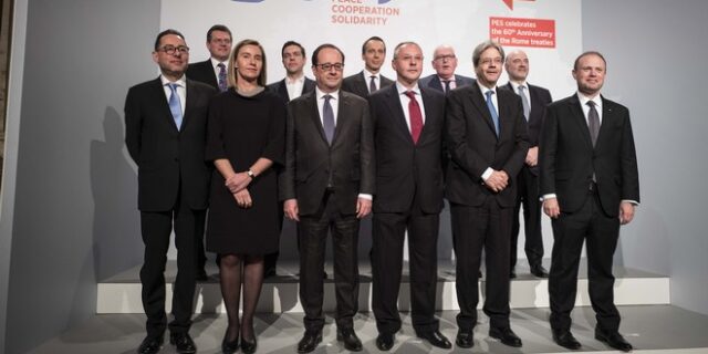 Ομόφωνη η στήριξη των Ευρωπαίων Σοσιαλιστών στην Ελλάδα