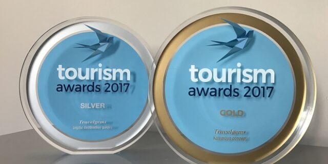 Διπλή διάκριση για το Travelgems στα Tourism Awards 2017