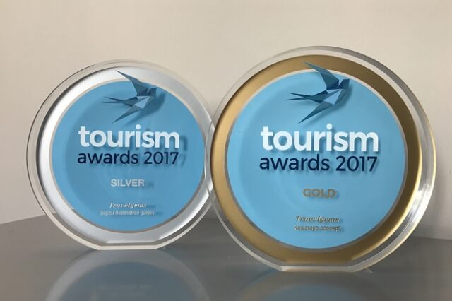 Διπλή διάκριση για το Travelgems στα Tourism Awards 2017
