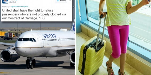 Η United Airlines απαγόρευσε σε δύο έφηβες να επιβιβαστούν σε πτήση γιατί φορούσαν κολάν
