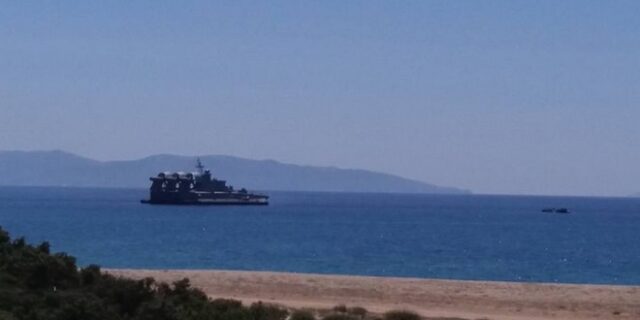 ‘Απόβαση’ κομάντο στο Πυργάκι της Νάξου