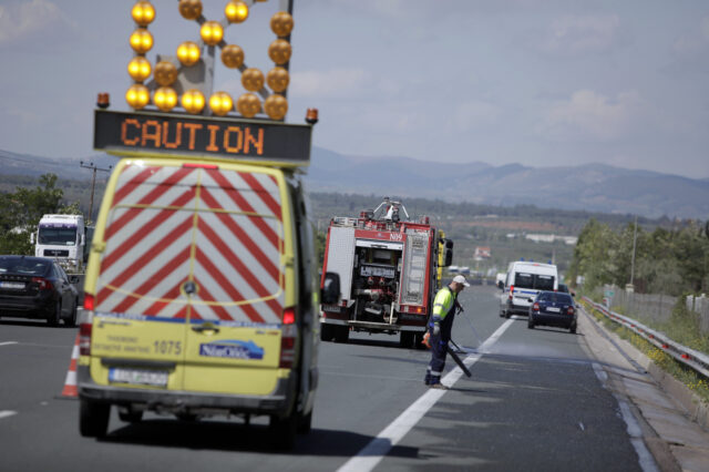 Μαλακάσα: Ένας νεκρός κι ένας τραυματίας από εκτροπή οχήματος της Στρατονομίας
