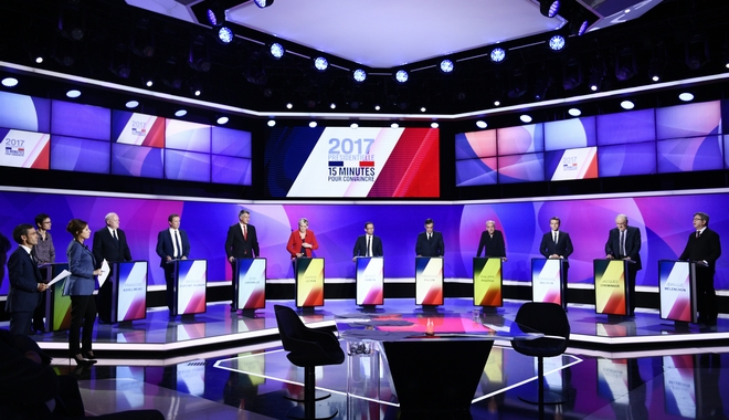 Γαλλικές εκλογές: Διατηρεί το προβάδισμα ο Μακρόν με 24%, δεύτερη η Λε Πεν