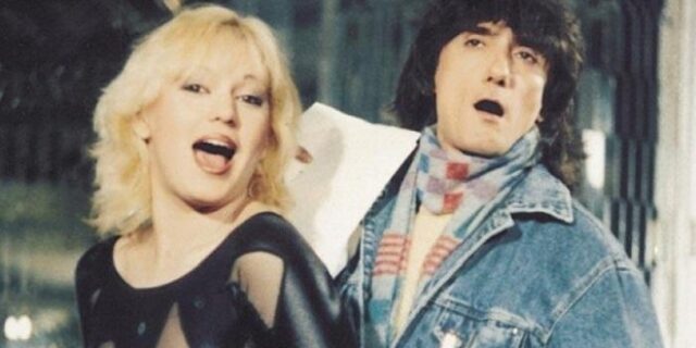 Η Καίτη Φίνου αποχαιρετά τον Στάθη Ψάλτη