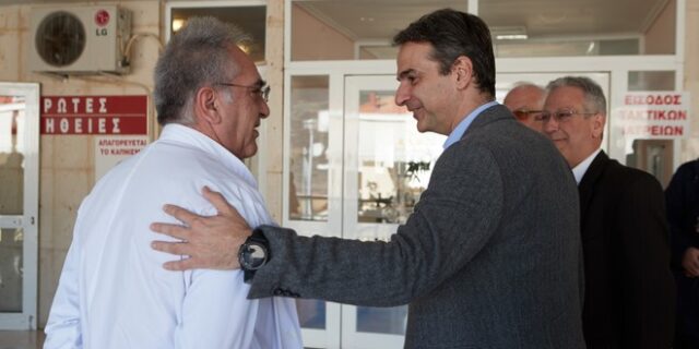 Στο Παίδων ‘Αγία Σοφία’ ο Κυριάκος Μητσοτάκης