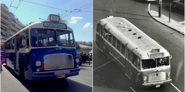 Λεωφορείον ο νόστος: Βόλτα στην παλιά Αθήνα με το Scania Vabis B7157