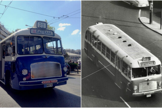 Λεωφορείον ο νόστος: Βόλτα στην παλιά Αθήνα με το Scania Vabis B7157