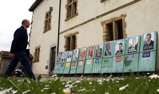 Γαλλικές εκλογές: Μάχη στήθος με στήθος δίνουν οι τέσσερις υποψήφιοι