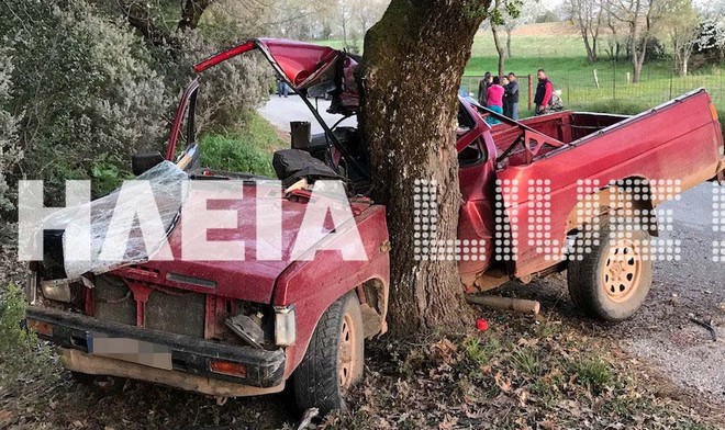 Τραγωδία στην Ηλεία. Νεκρός 25χρονος σε τροχαίο