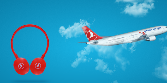Η Turkish Airlines προσφέρει ειδικά ακουστικά υψηλής ποιότητας