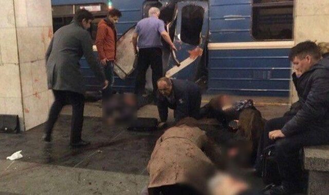 Τρομοκρατικό χτύπημα στο μετρό της Αγίας Πετρούπολης