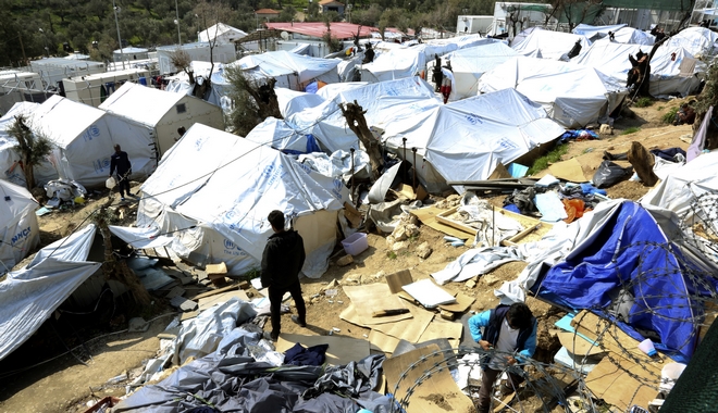 Μυτιλήνη: Σε απεργία πείνας προχώρησαν 12 πρόσφυγες στη Μόρια