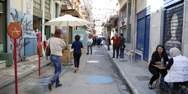 Φωτογραφίες: Βύσσης και Καΐρη, οι δύο νέοι πεζόδρομοι της Αθήνας